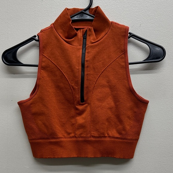 free people movement Tops - Women's Sleeveless Orange Top